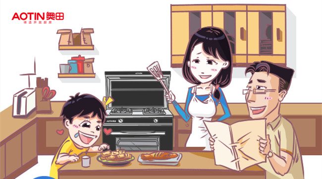 蒸烤一體集成灶90TT到底是個(gè)什么黑科技？看了這張圖你就明白了！