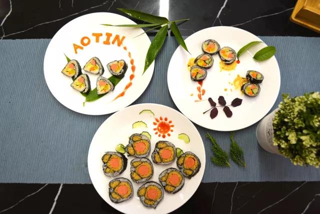 智能蒸烤一體集成灶|可愛的小熊壽司也來挑逗味蕾~