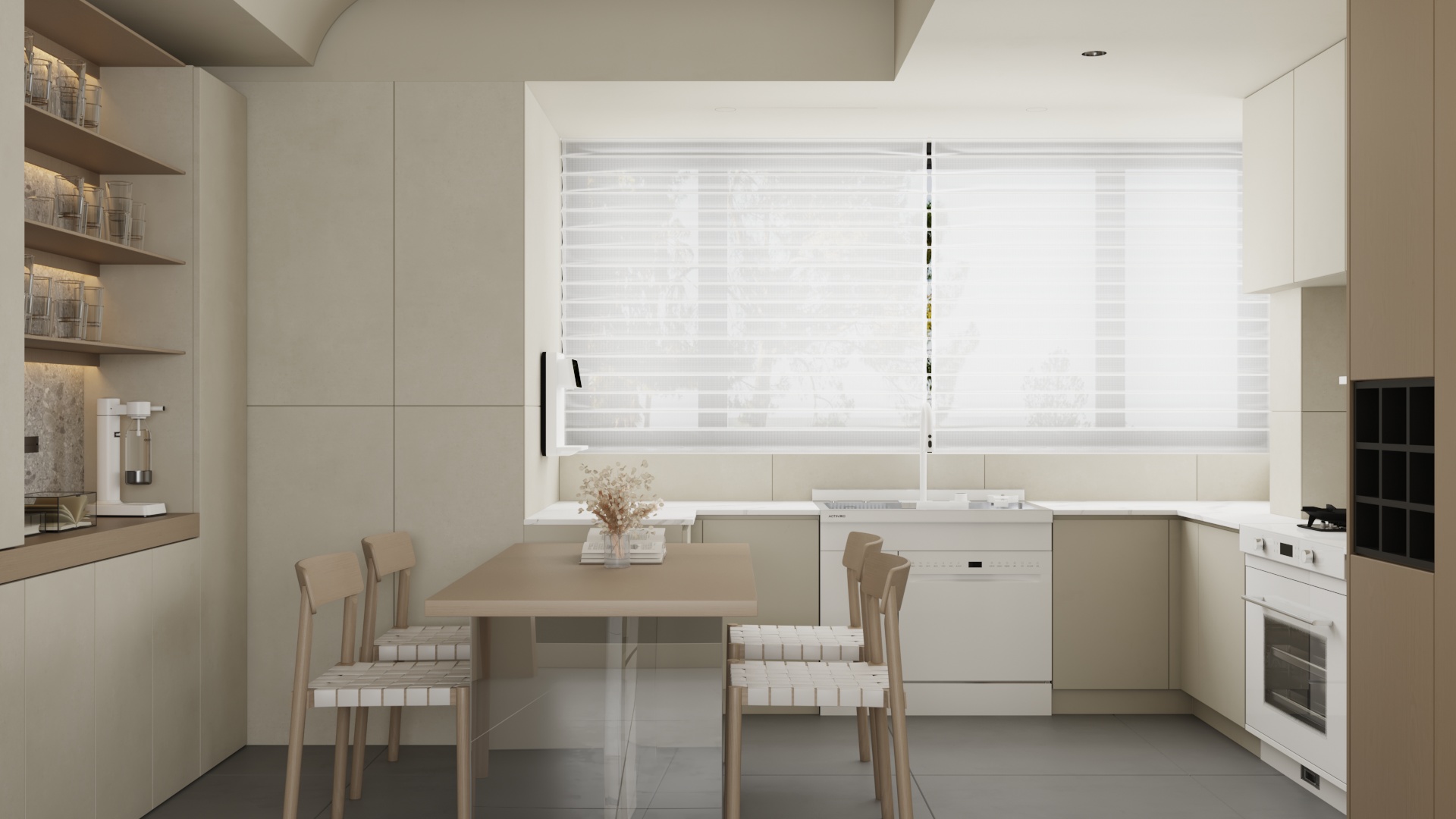 廚房裝修選奧田真香！政企雙補(bǔ)至高省35%，顏值&功能雙在線！